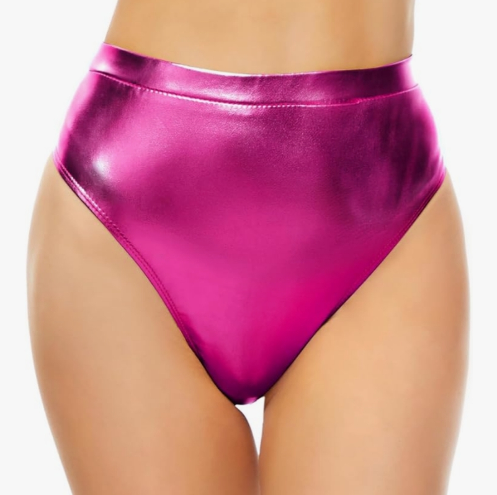 Pink th0ng/swim bottoms